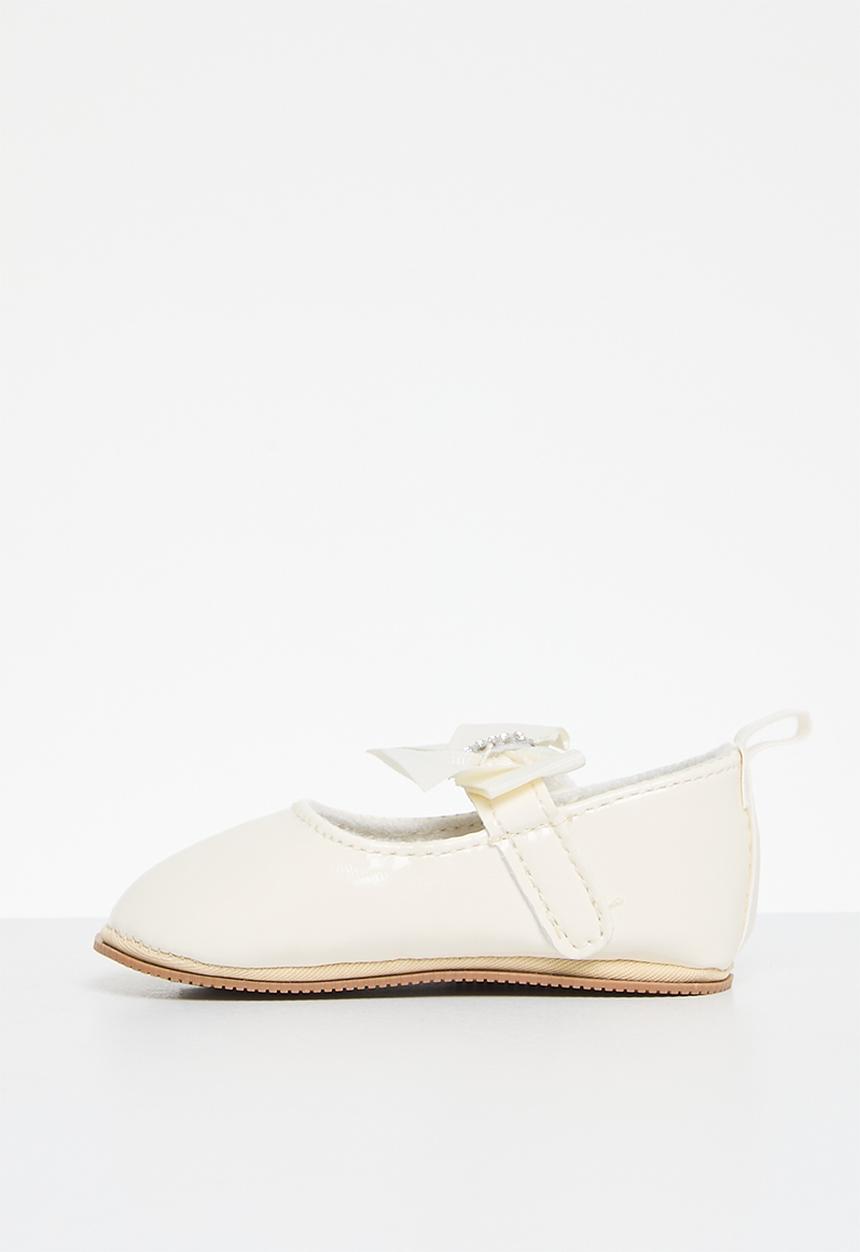 Pop Candy - Bow décor pumps - white