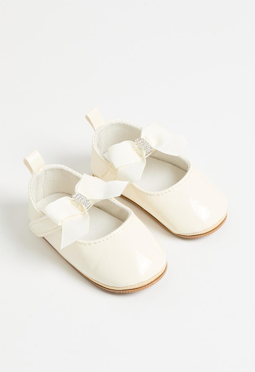 Pop Candy - Bow décor pumps - white