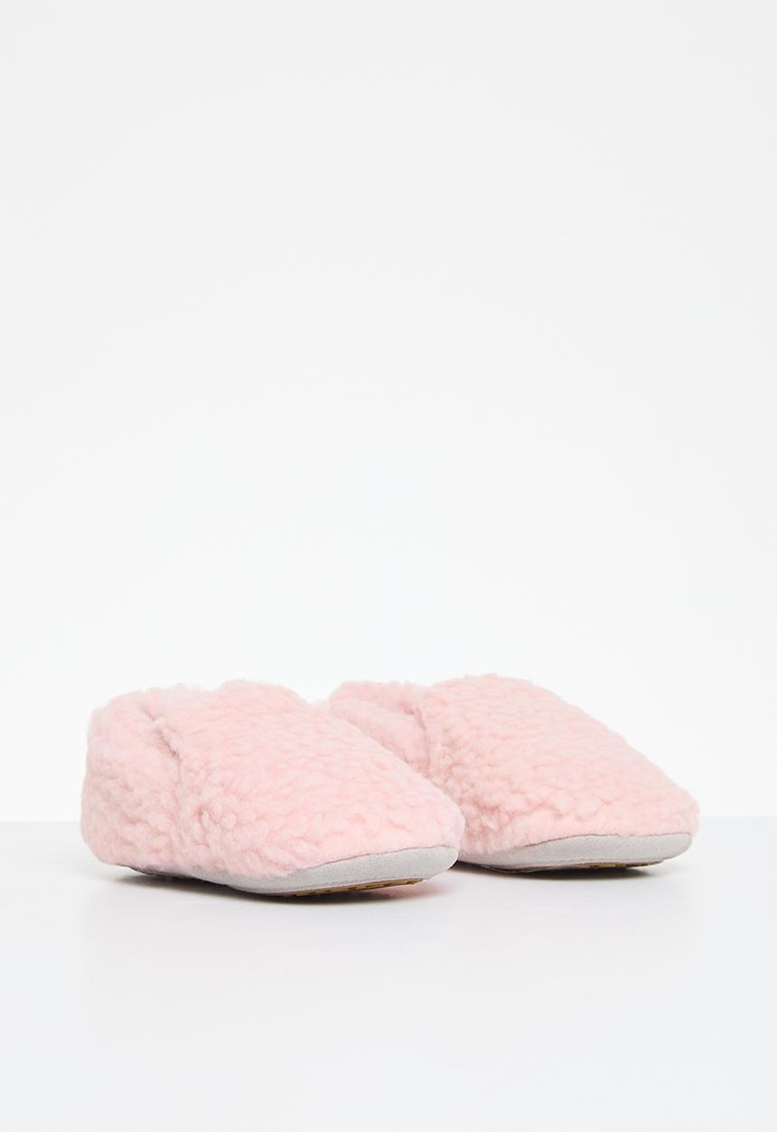 Pop Candy - Sherpa softsole slippers - pink