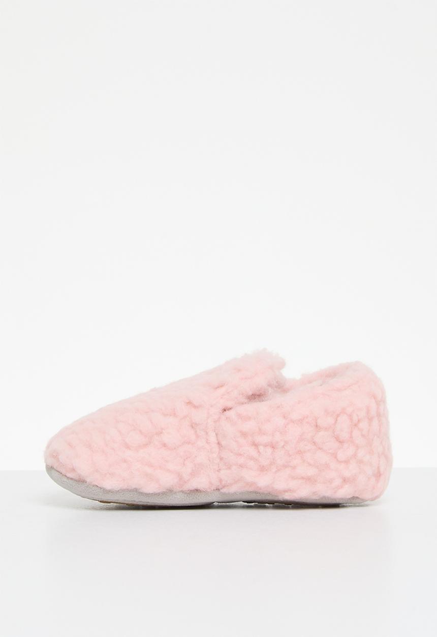 Pop Candy - Sherpa softsole slippers - pink