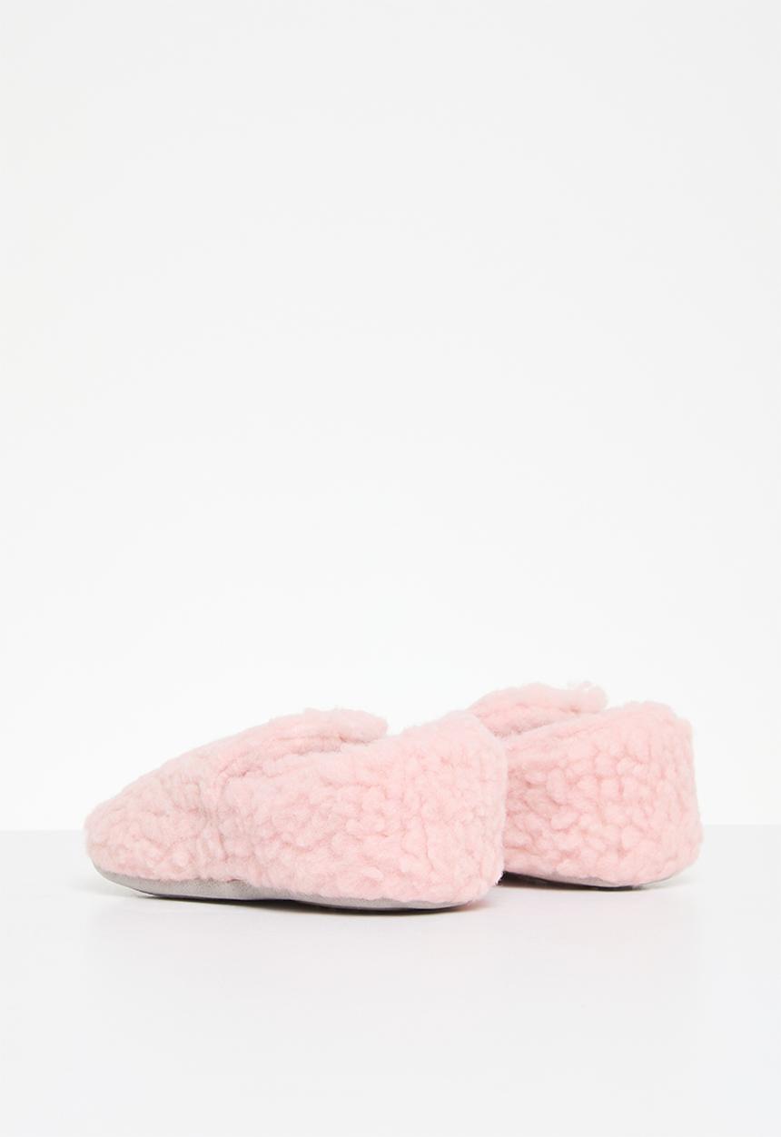 Pop Candy - Sherpa softsole slippers - pink