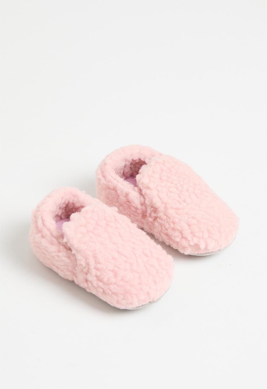 Pop Candy - Sherpa softsole slippers - pink