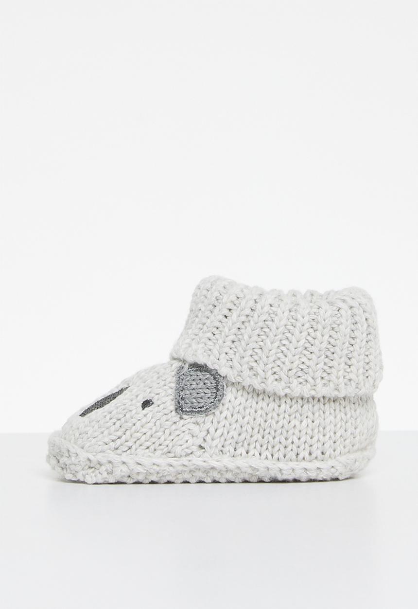 Pop Candy - Sock booties - grey