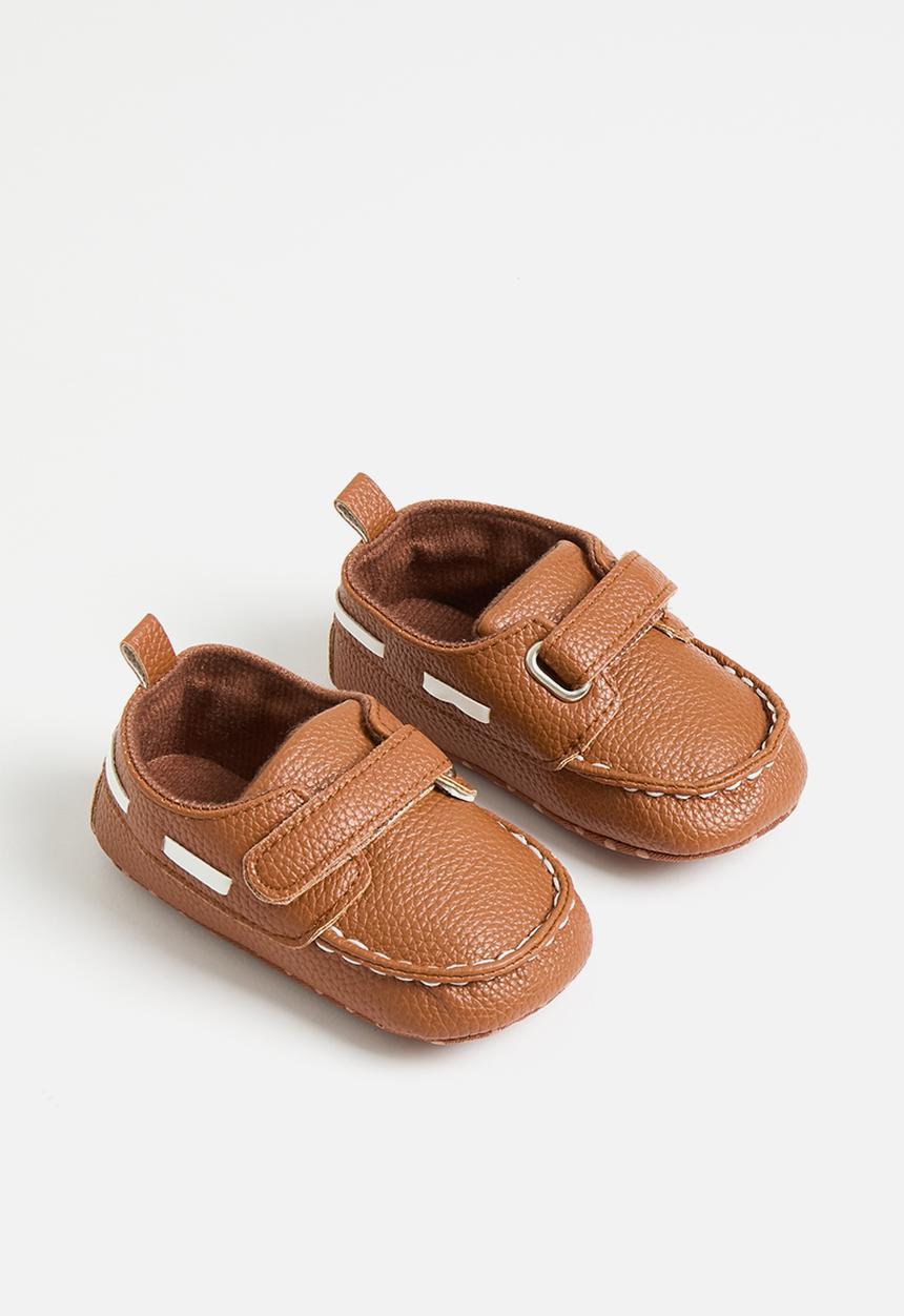Pop Candy - Velcro strap loafer - brown