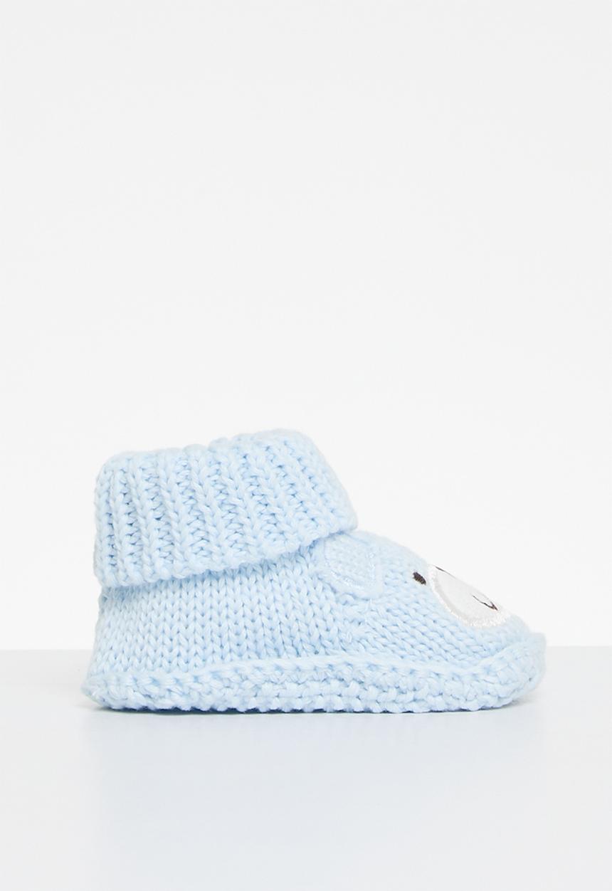 Pop Candy - Sock booties - blue