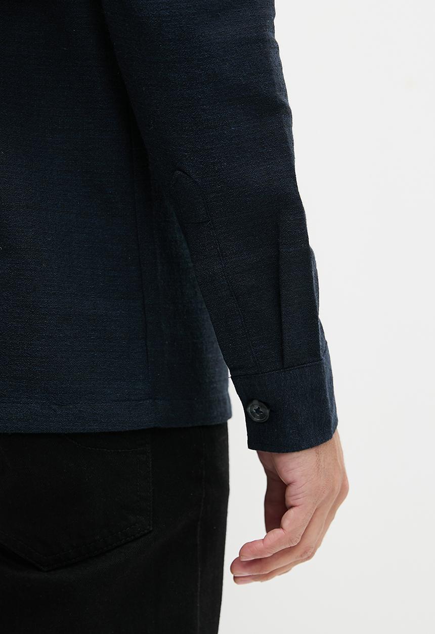 Only & Sons - Onslawson reg long sleeve shirt - dark navy