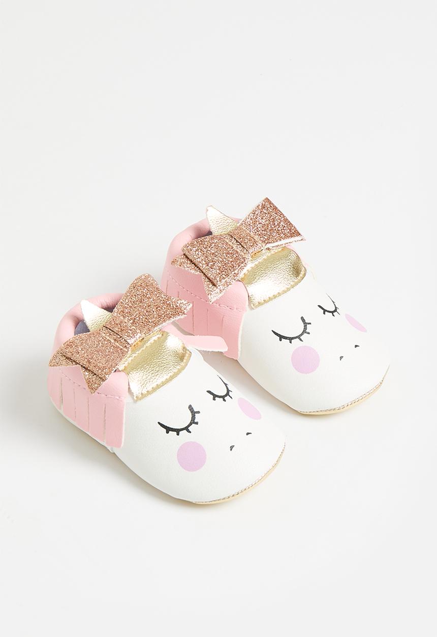 Pop Candy - Bowknot booties - gold