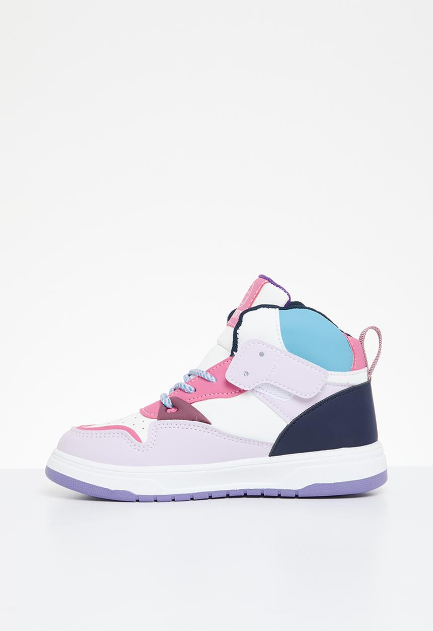 Pop Candy - Lace up high top sneakers - purple