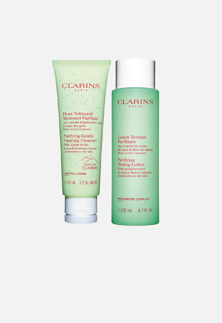 Clarins - Clarins Perfect Cleansing - Purifying Cleansing Duo