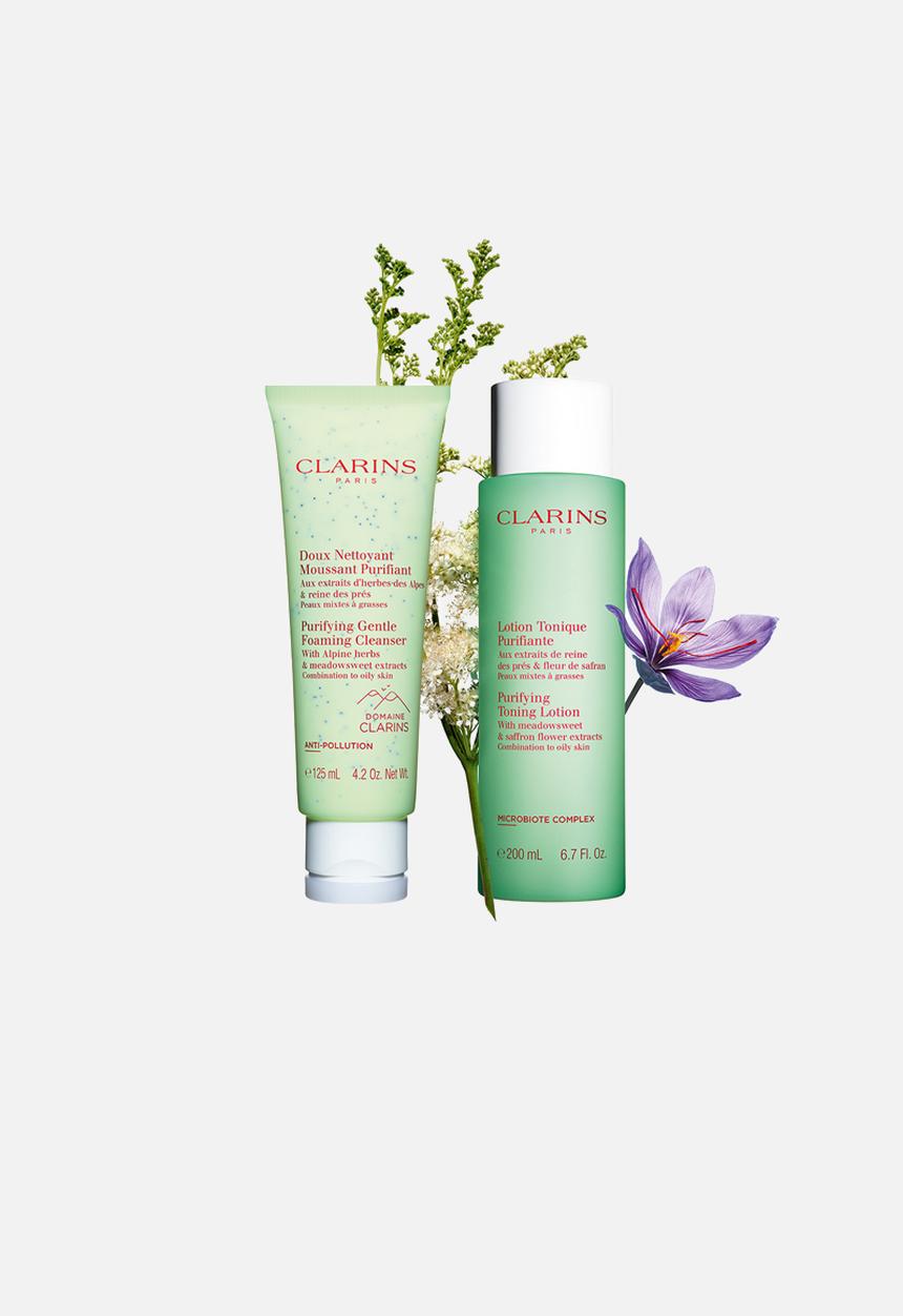 Clarins - Clarins Perfect Cleansing - Purifying Cleansing Duo