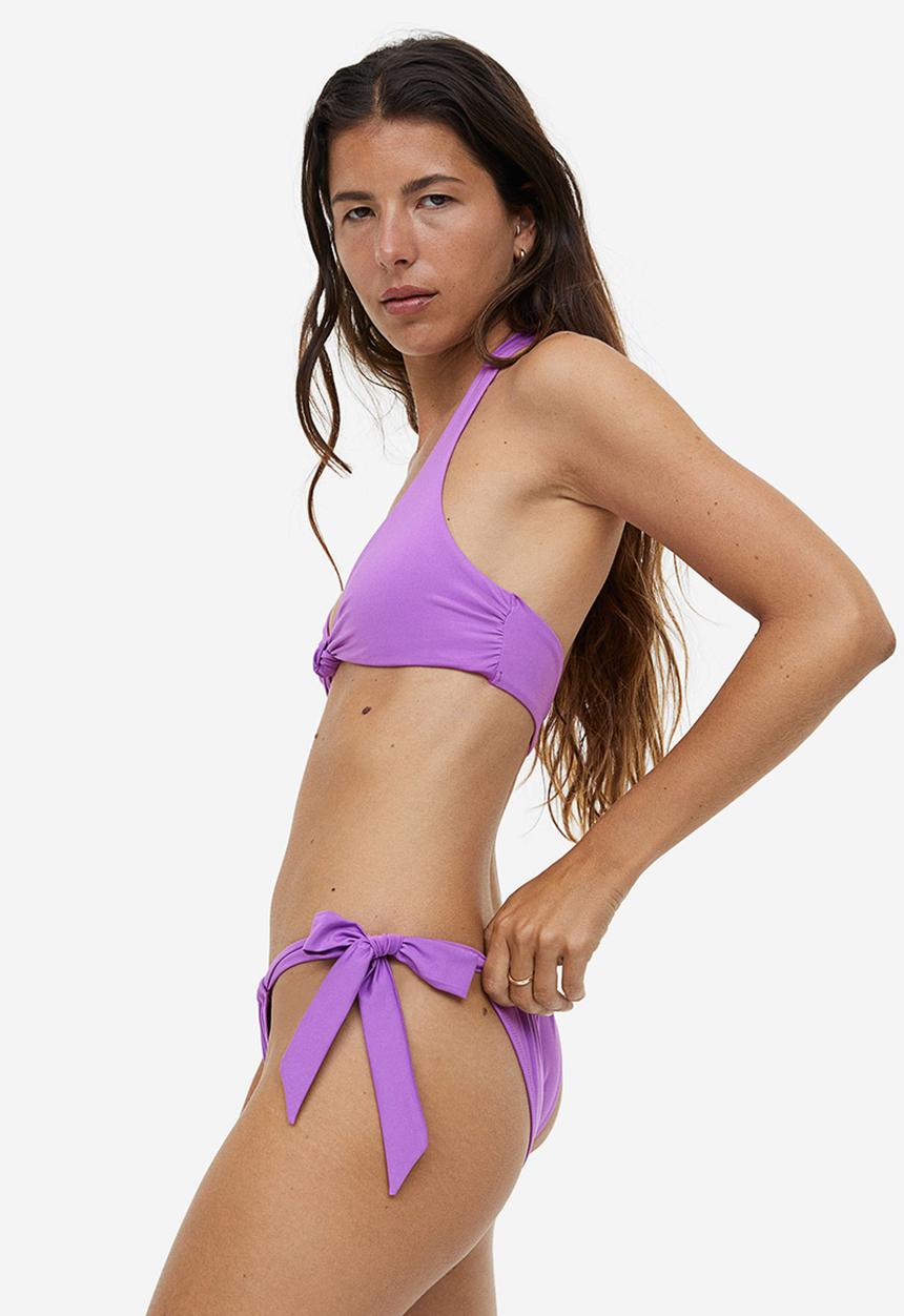 H&M - Padded bikini top - purple