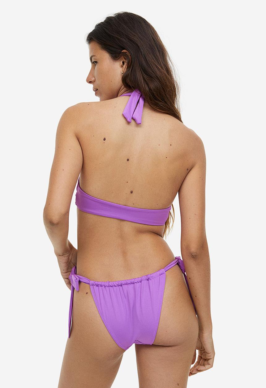 H&M - Padded bikini top - purple