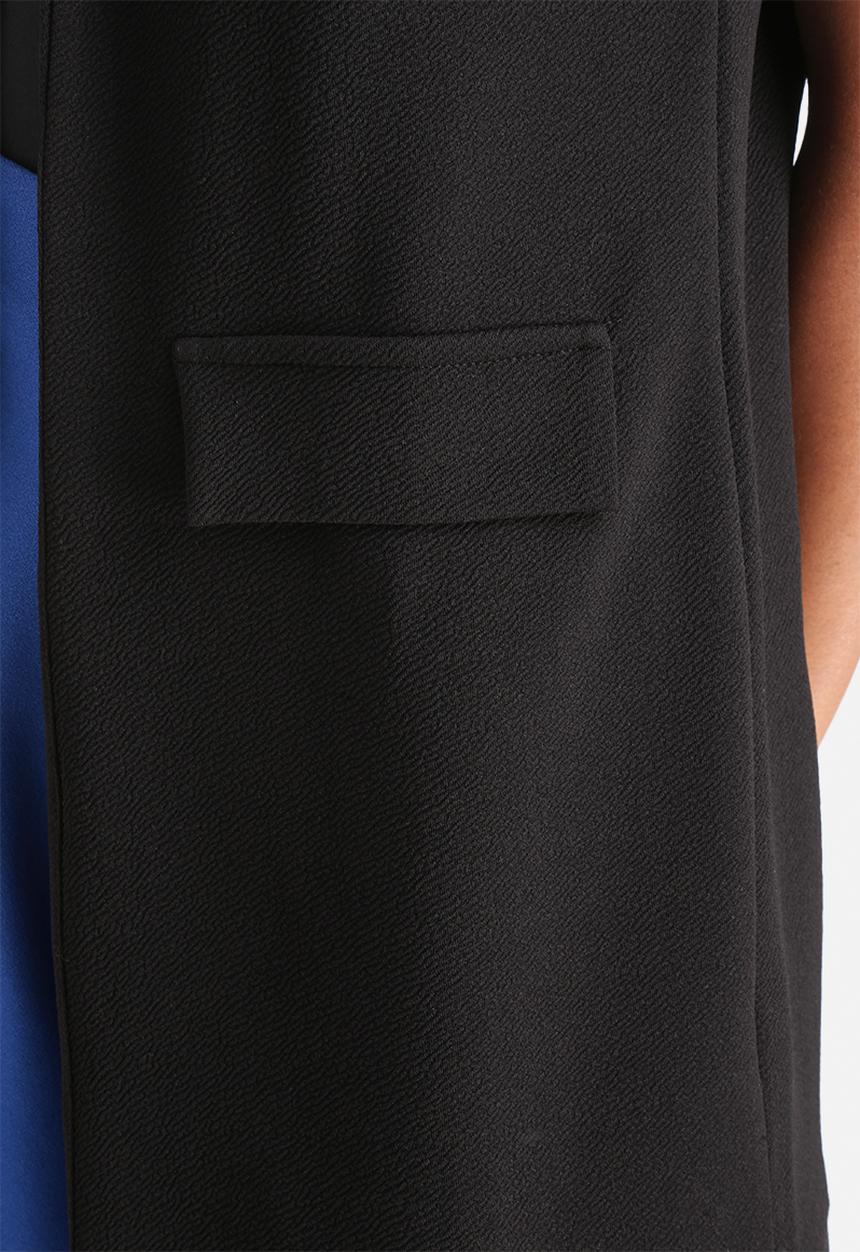 Influence. - Double Pocket Sleeveless Blazer