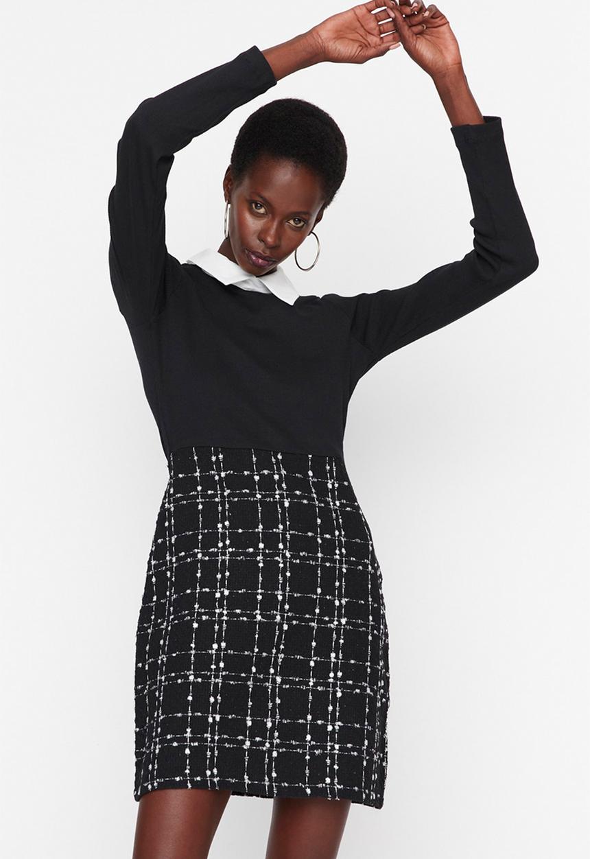 Trendyol - Woven shirt dress - black