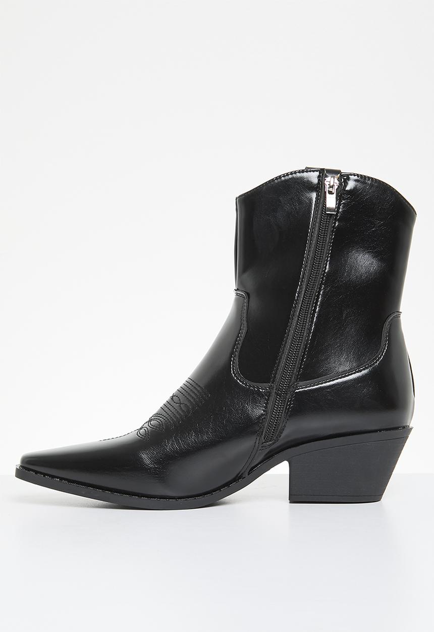 Superbalist - Samiya western boot - black