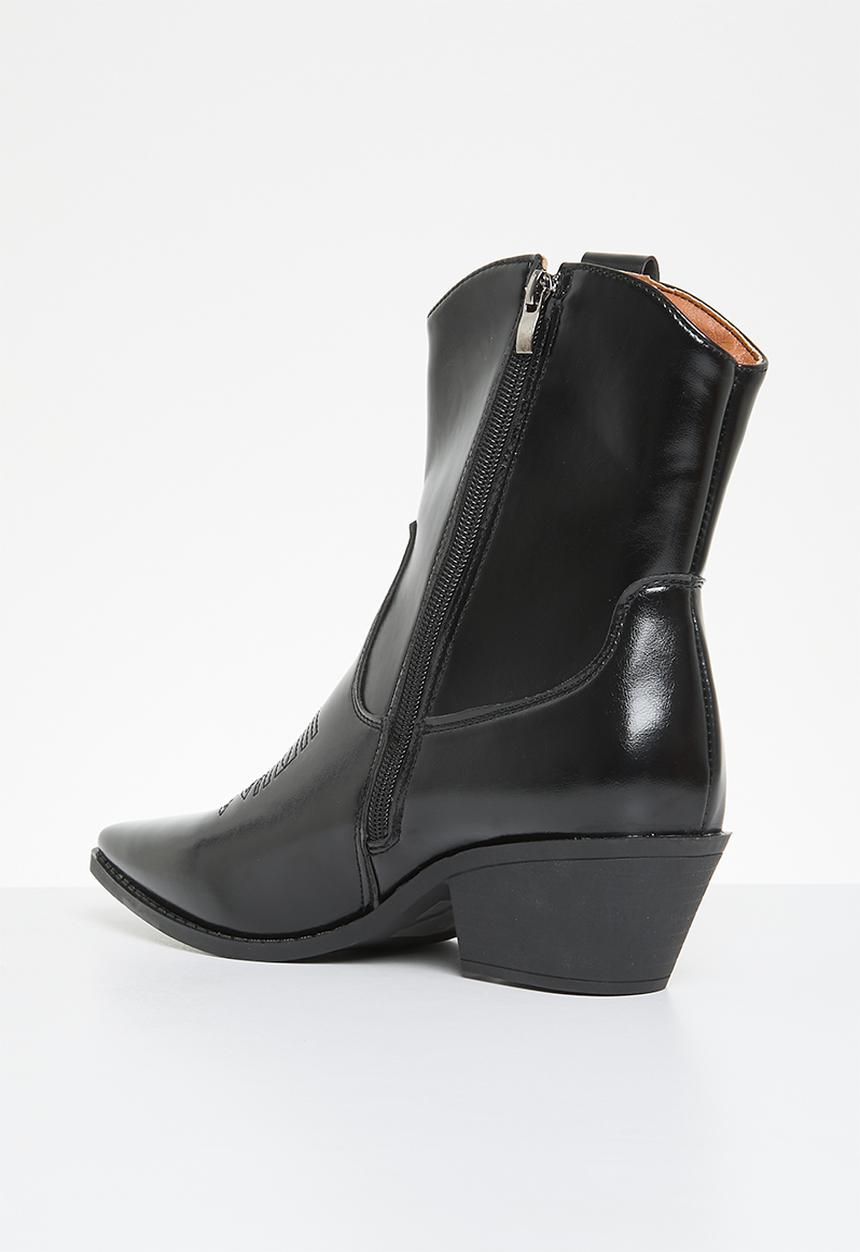 Superbalist - Samiya western boot - black