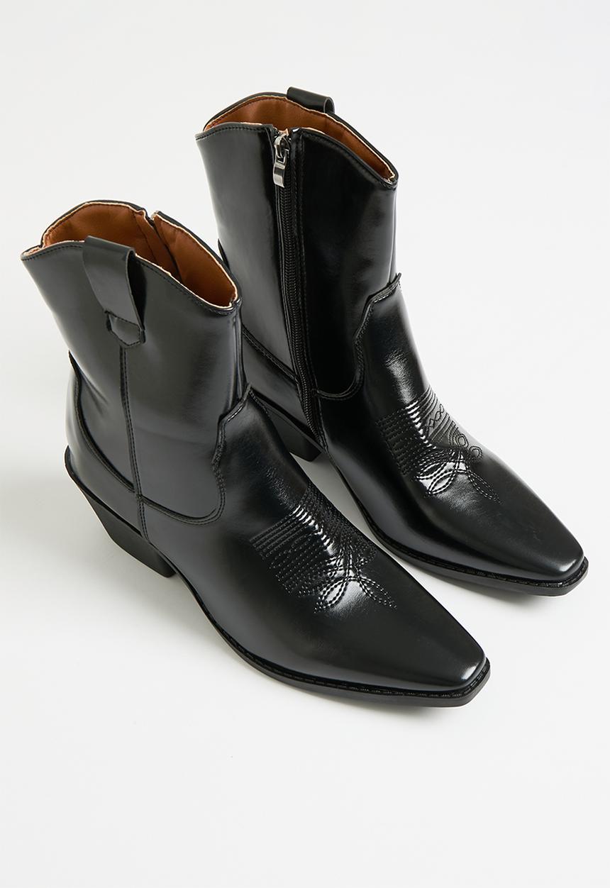 Superbalist - Samiya western boot - black