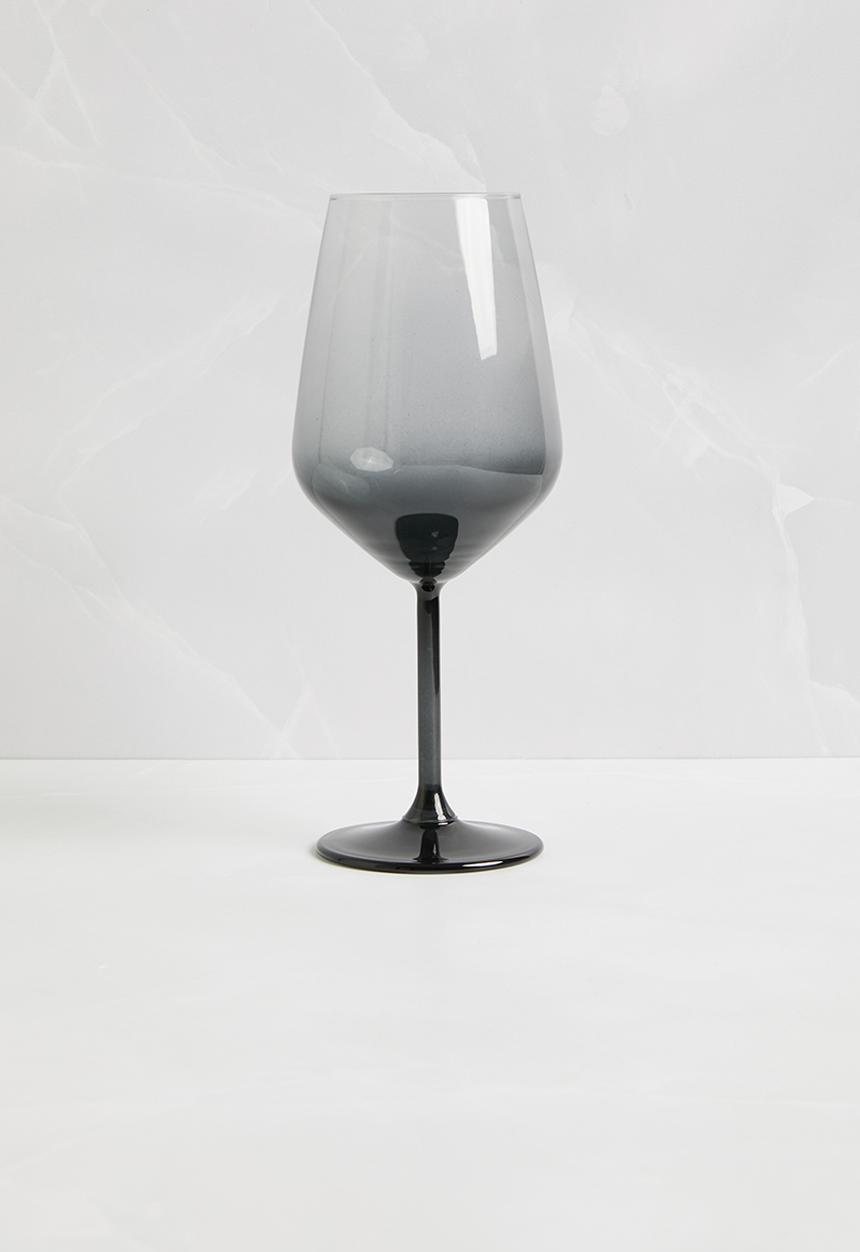 Excellent Houseware - Tigua Wine Glass Set Of 4 - Onyx