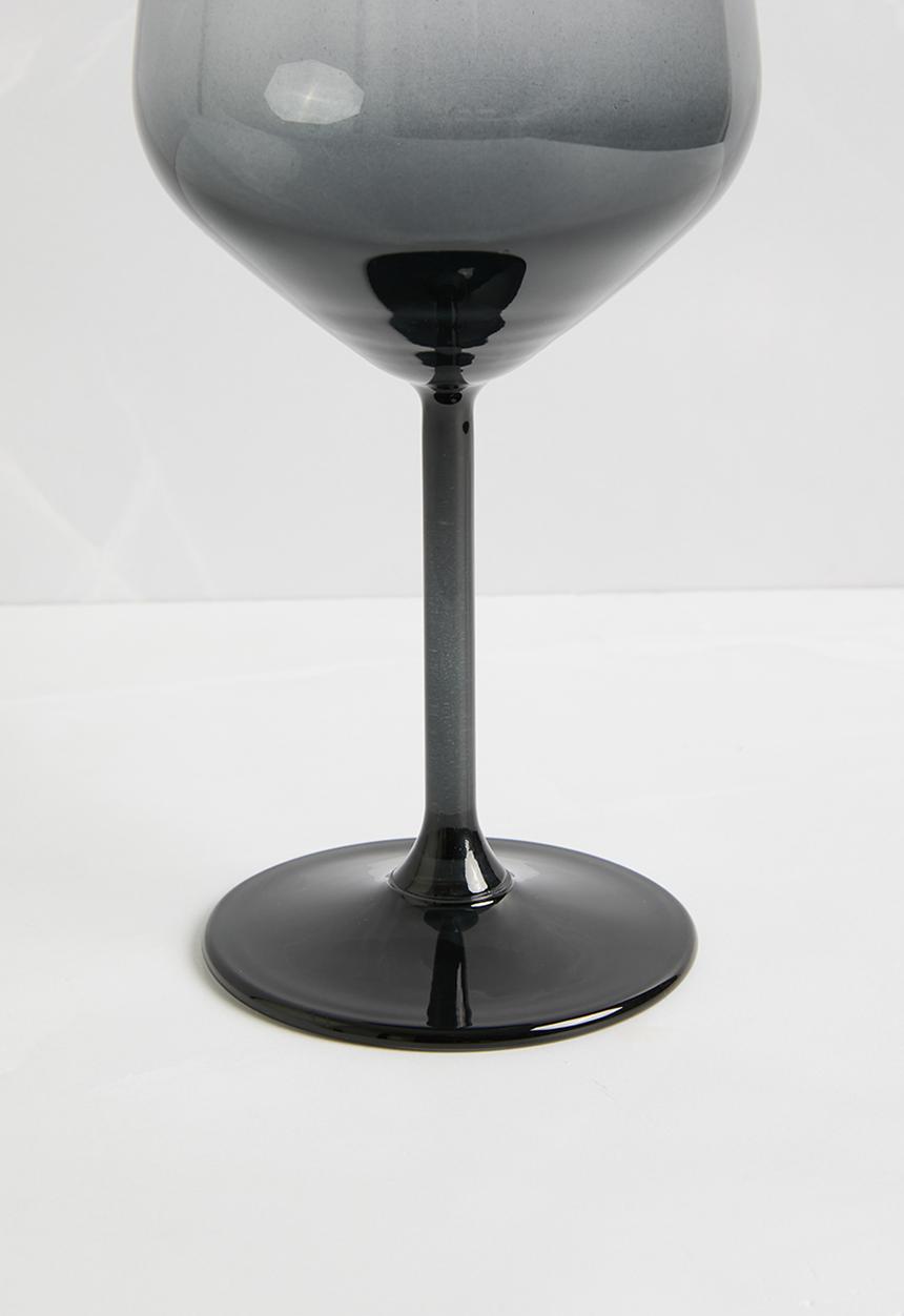 Excellent Houseware - Tigua Wine Glass Set Of 4 - Onyx