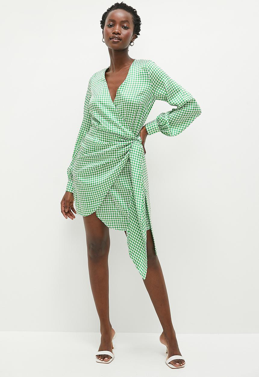 Glamorous - Wrap Dress - Green