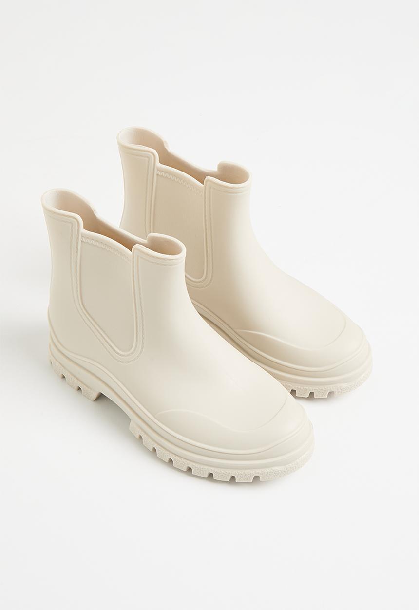 Pop Candy - Ankle rubber boots - beige