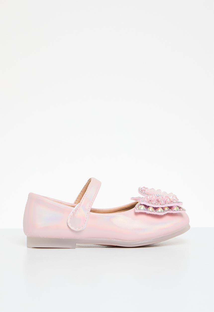 Pop Candy - Bowknot décor pumps - pink