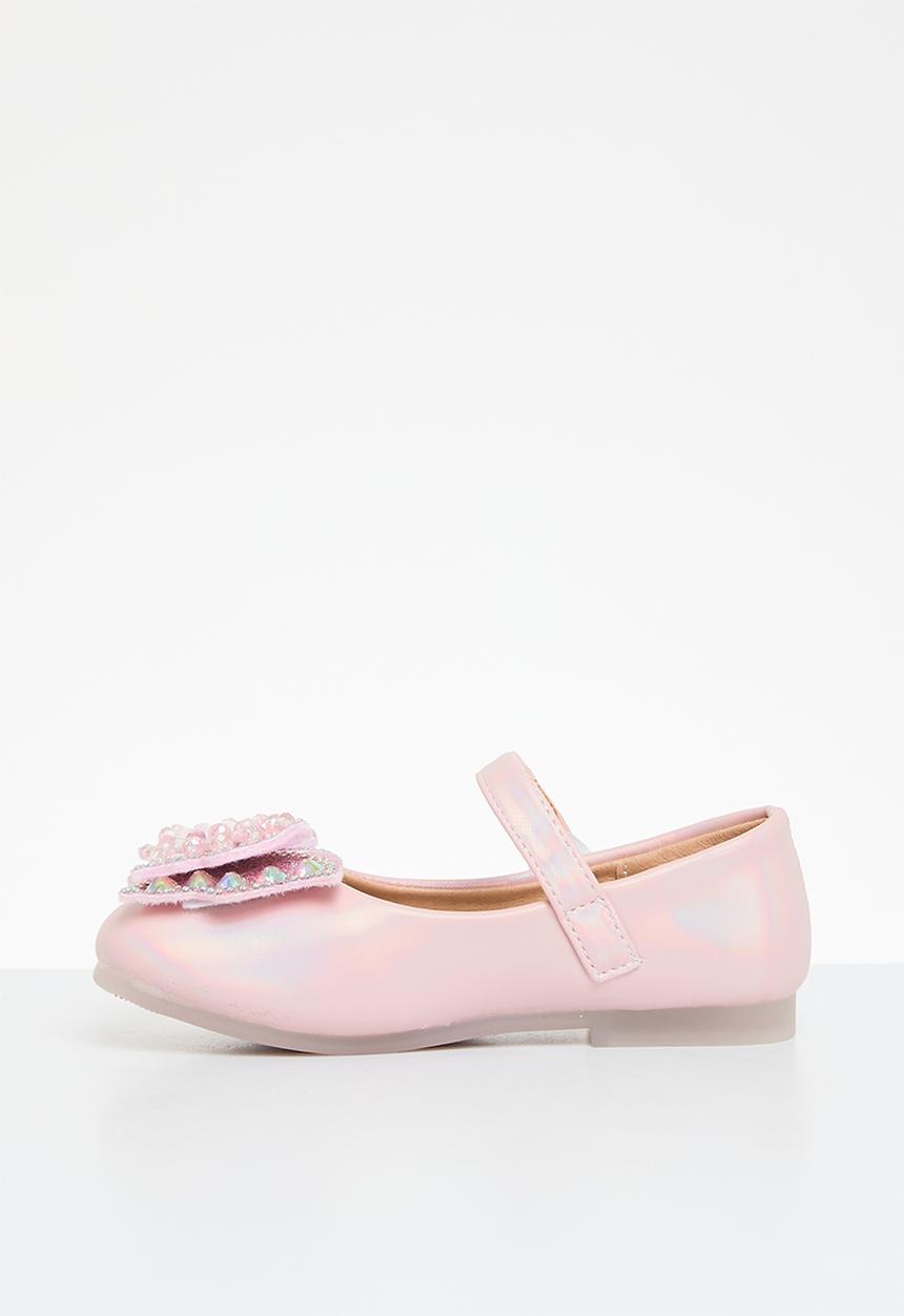 Pop Candy - Bowknot décor pumps - pink