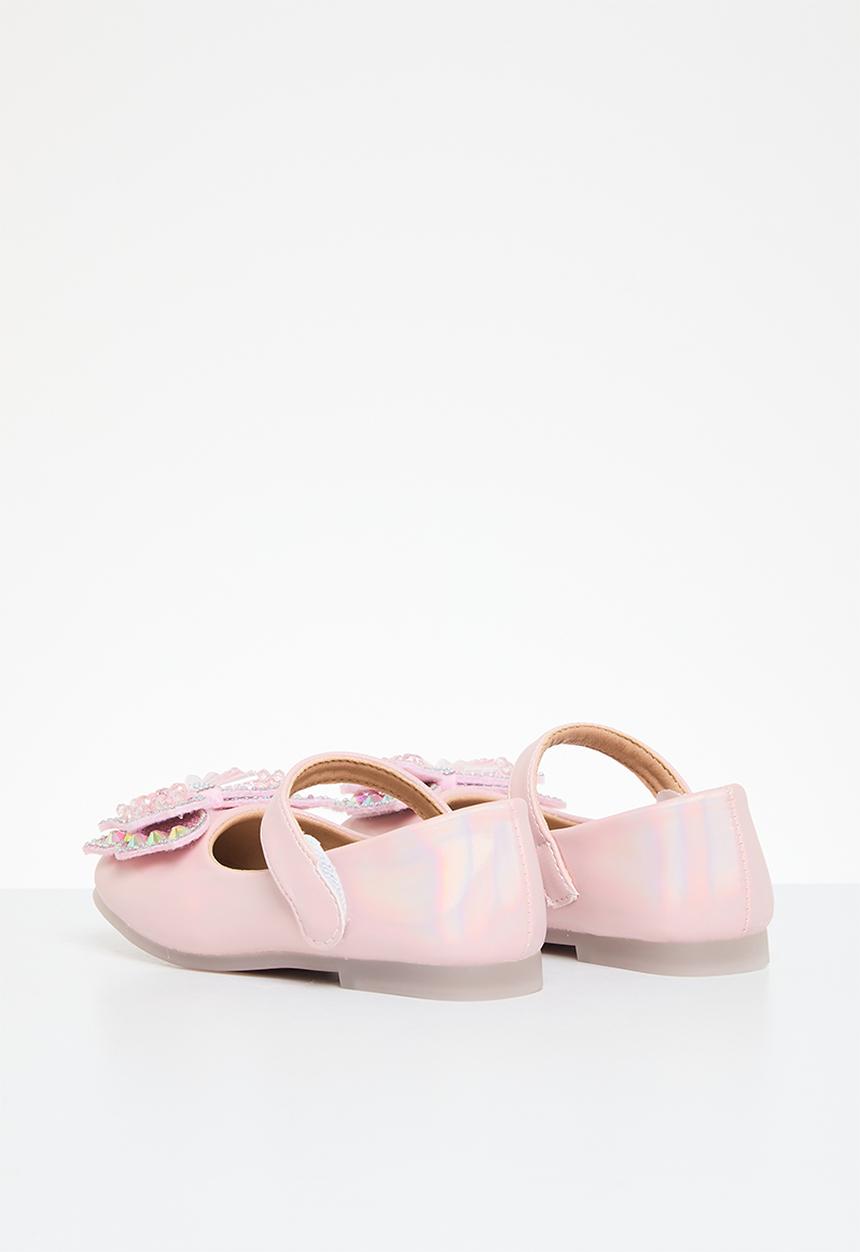 Pop Candy - Bowknot décor pumps - pink