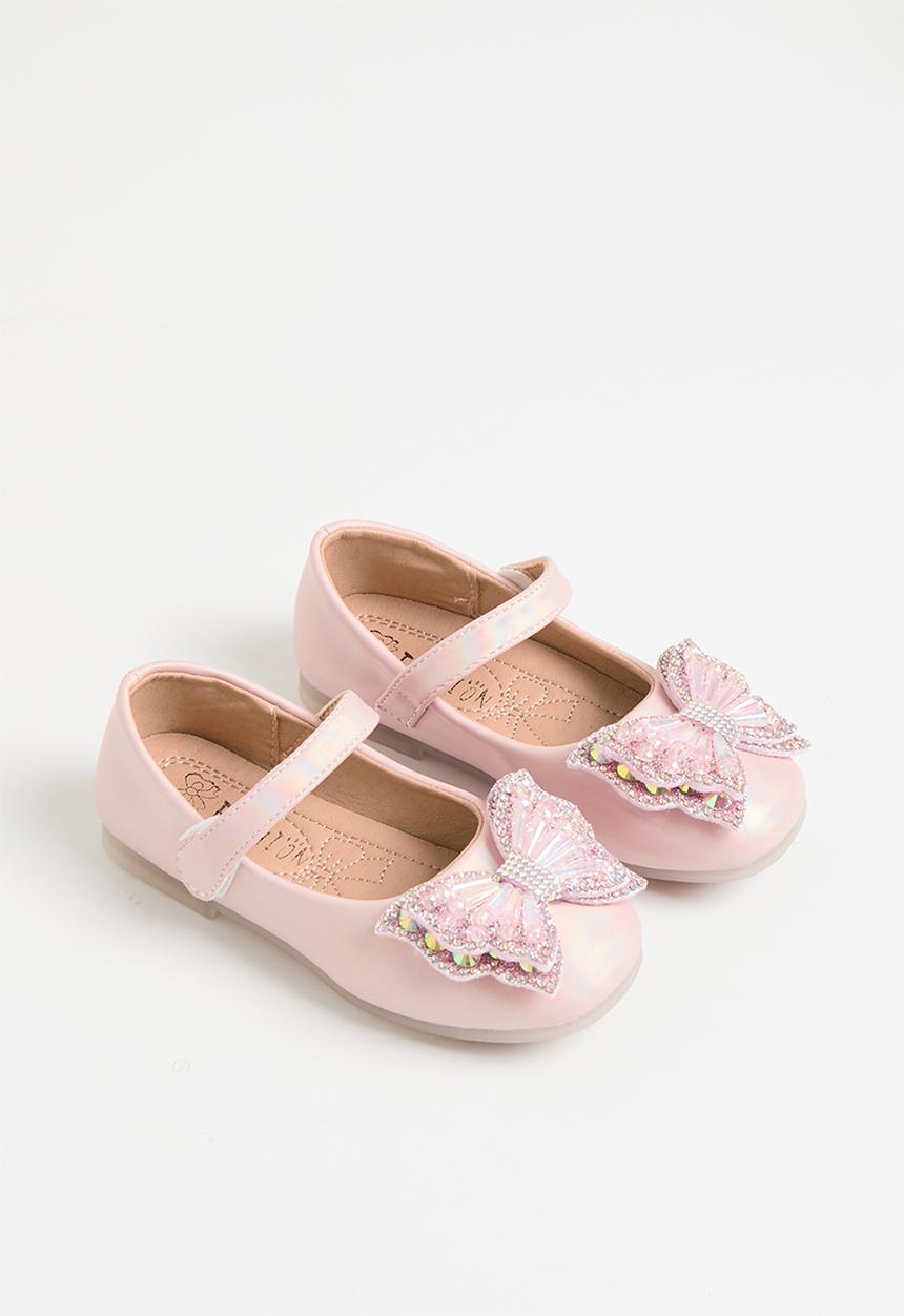 Pop Candy - Bowknot décor pumps - pink