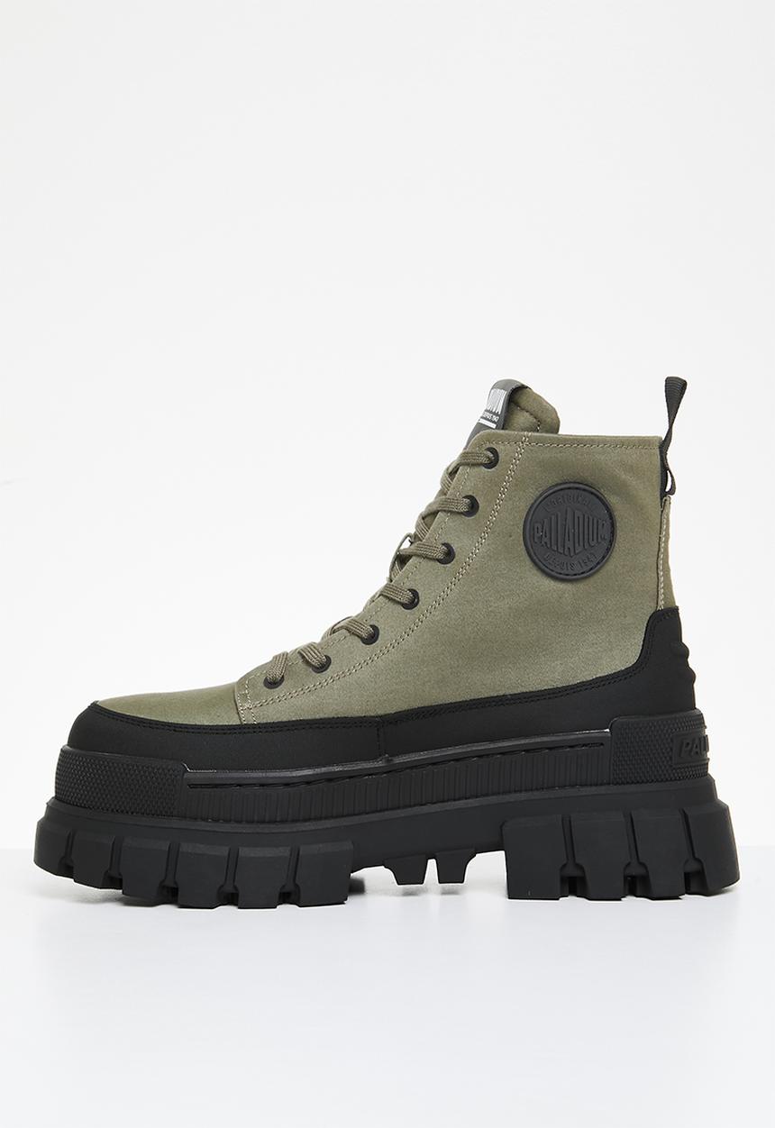 Palladium - revolt boot zip tx - olive night