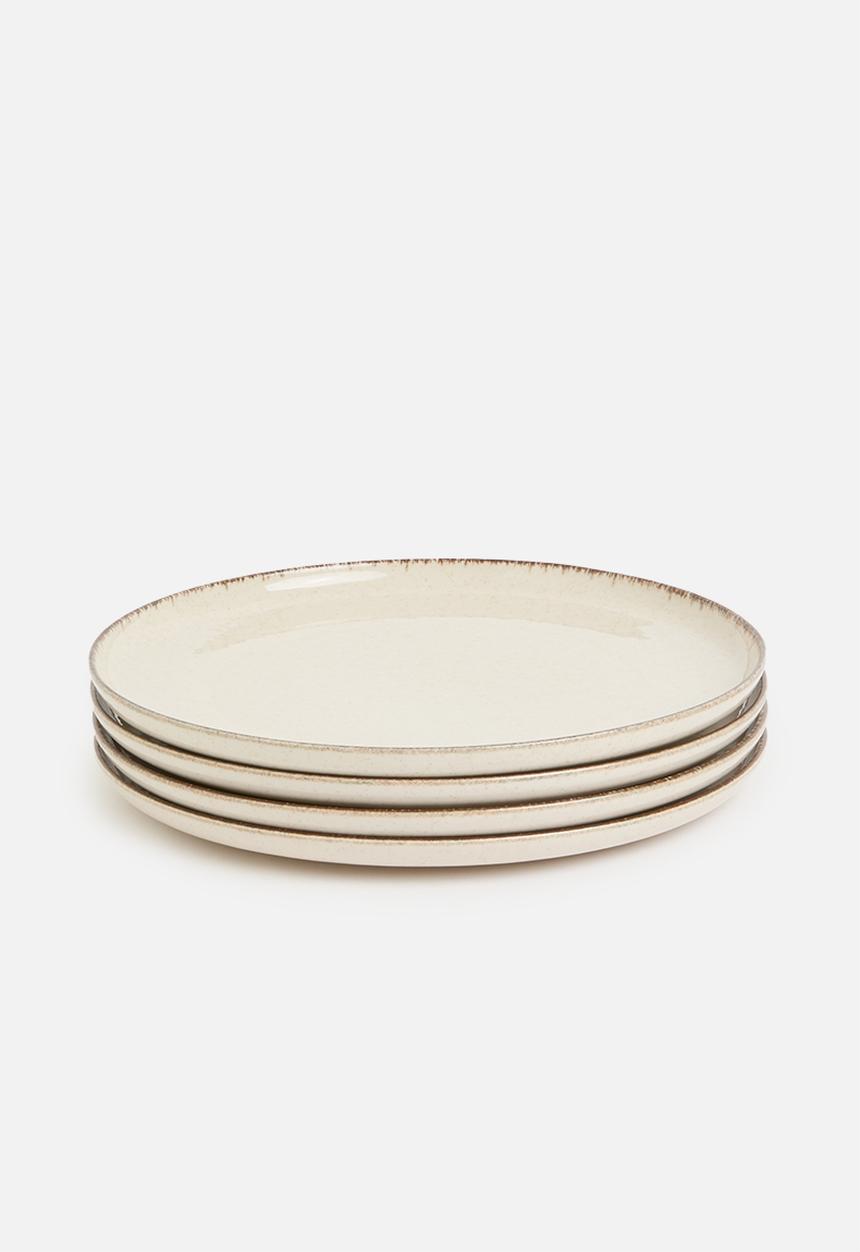 Excellent Houseware - Asara dinner set of 4 - beige