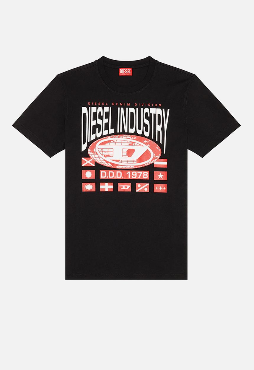 Diesel  - T-diegor-l8 - black 