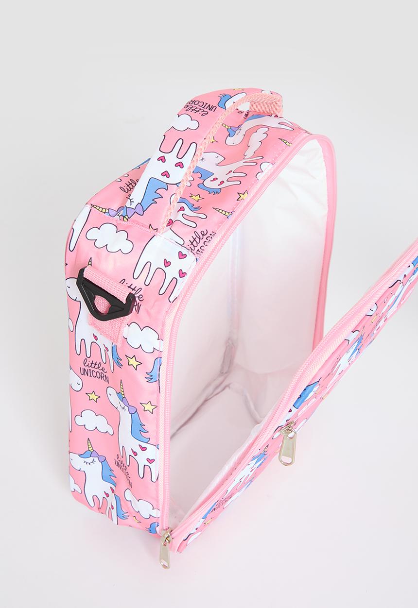 Pop Candy - Printed lunch bag - pink multi