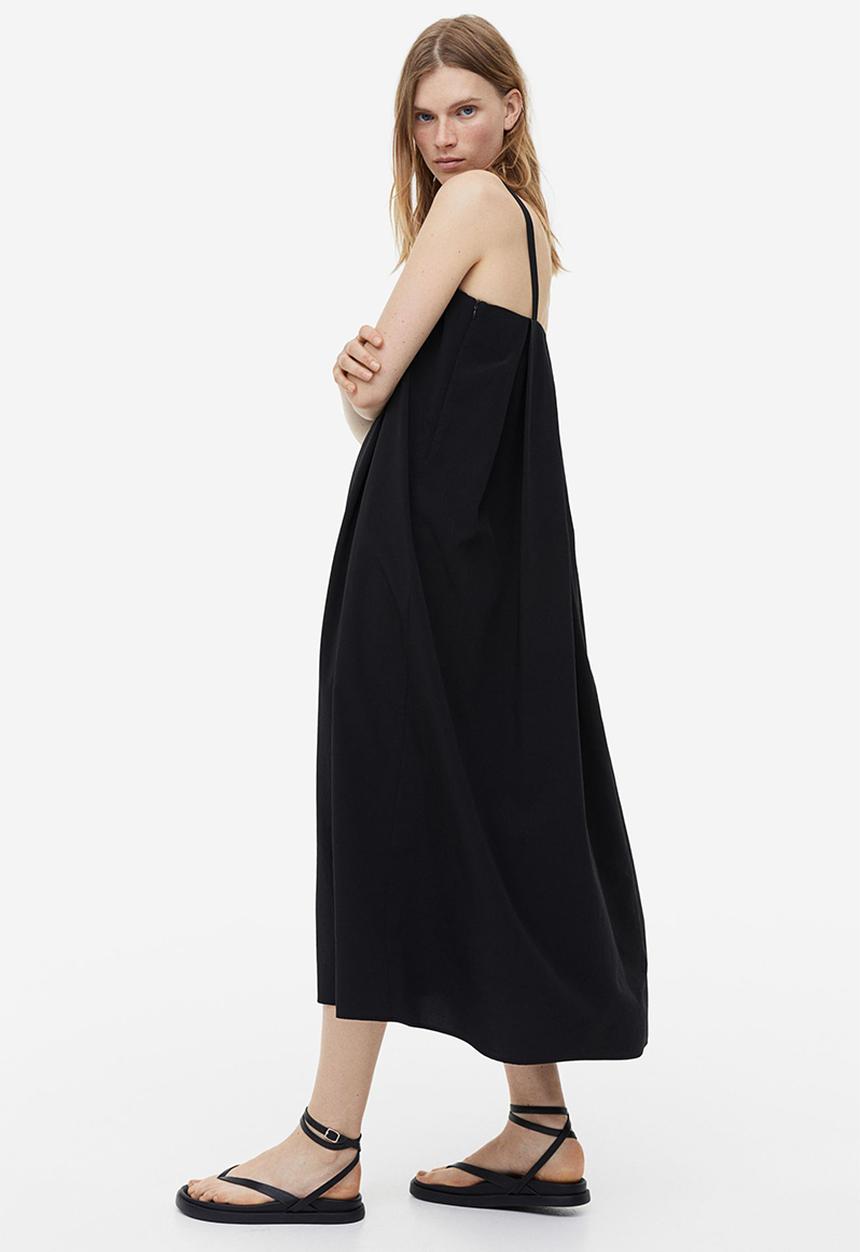 H&M - Pleated dress - black