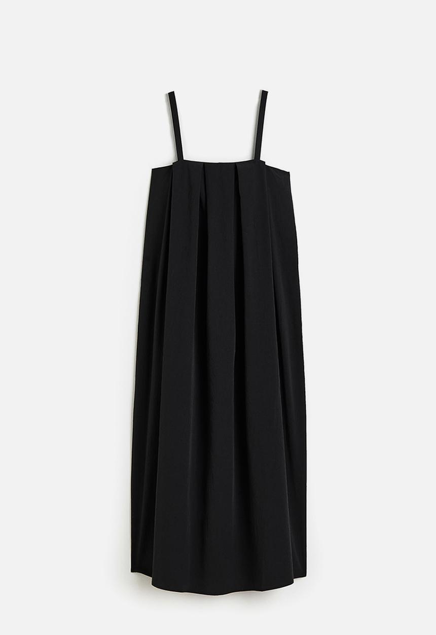 H&M - Pleated dress - black