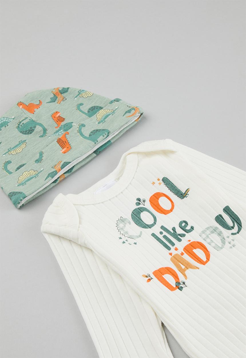 Pop Candy - 5 Piece bodyvest set - sage