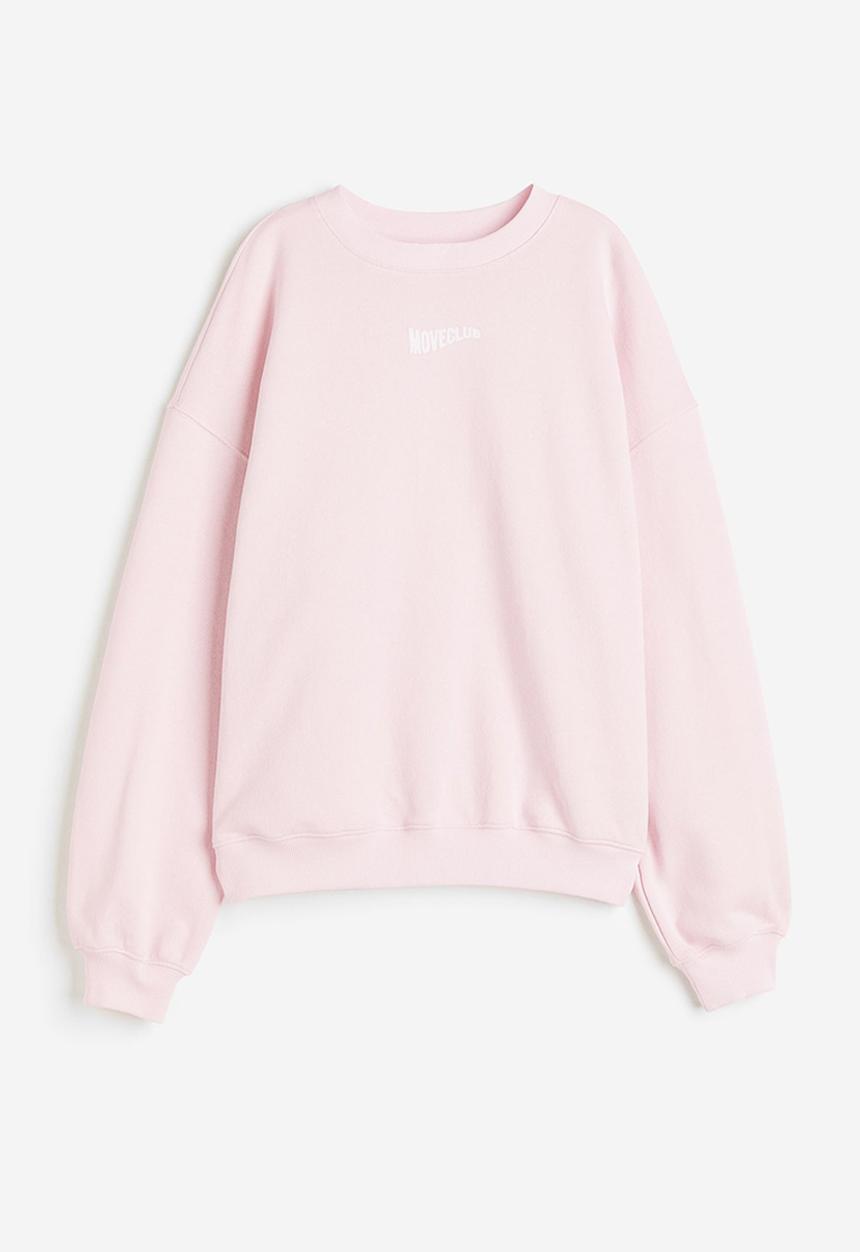 H&M - Drymove™ sports sweatshirt - light pink