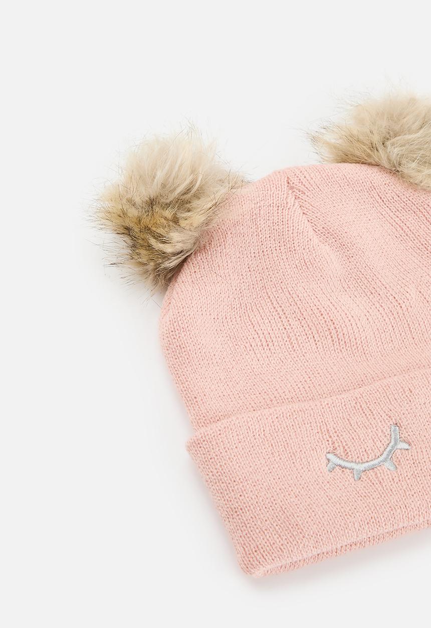 Pop Candy - Pom pom beanie - pink