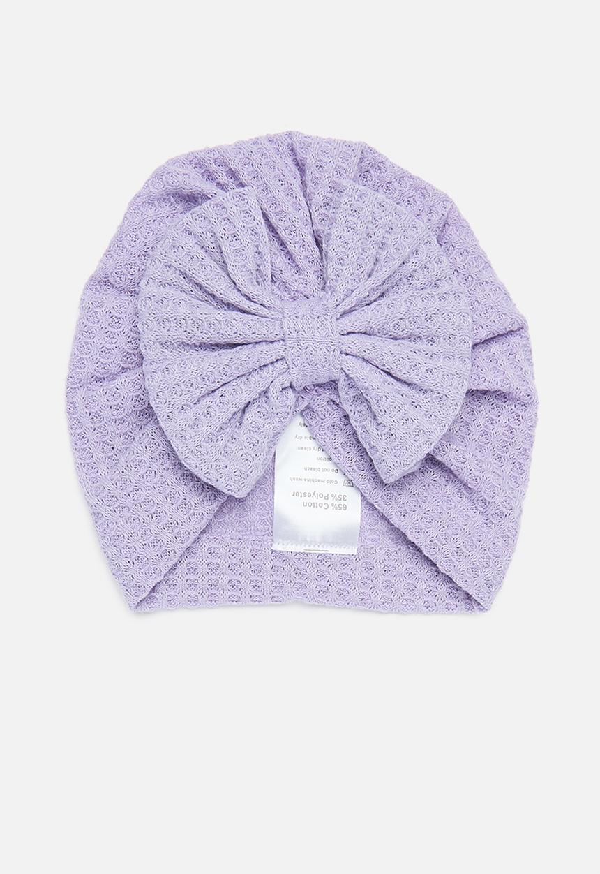 Pop Candy - Bowknot beanie - lilac