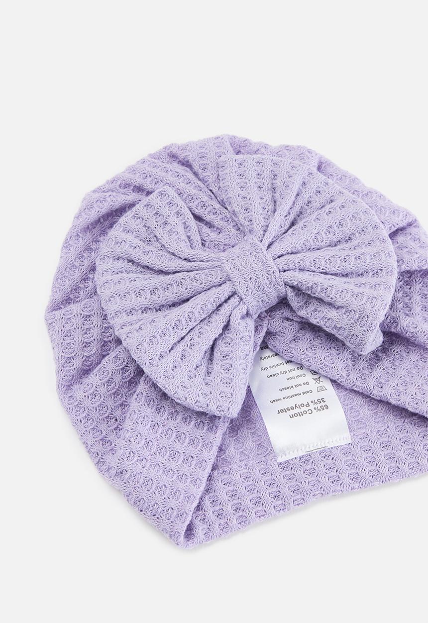 Pop Candy - Bowknot beanie - lilac
