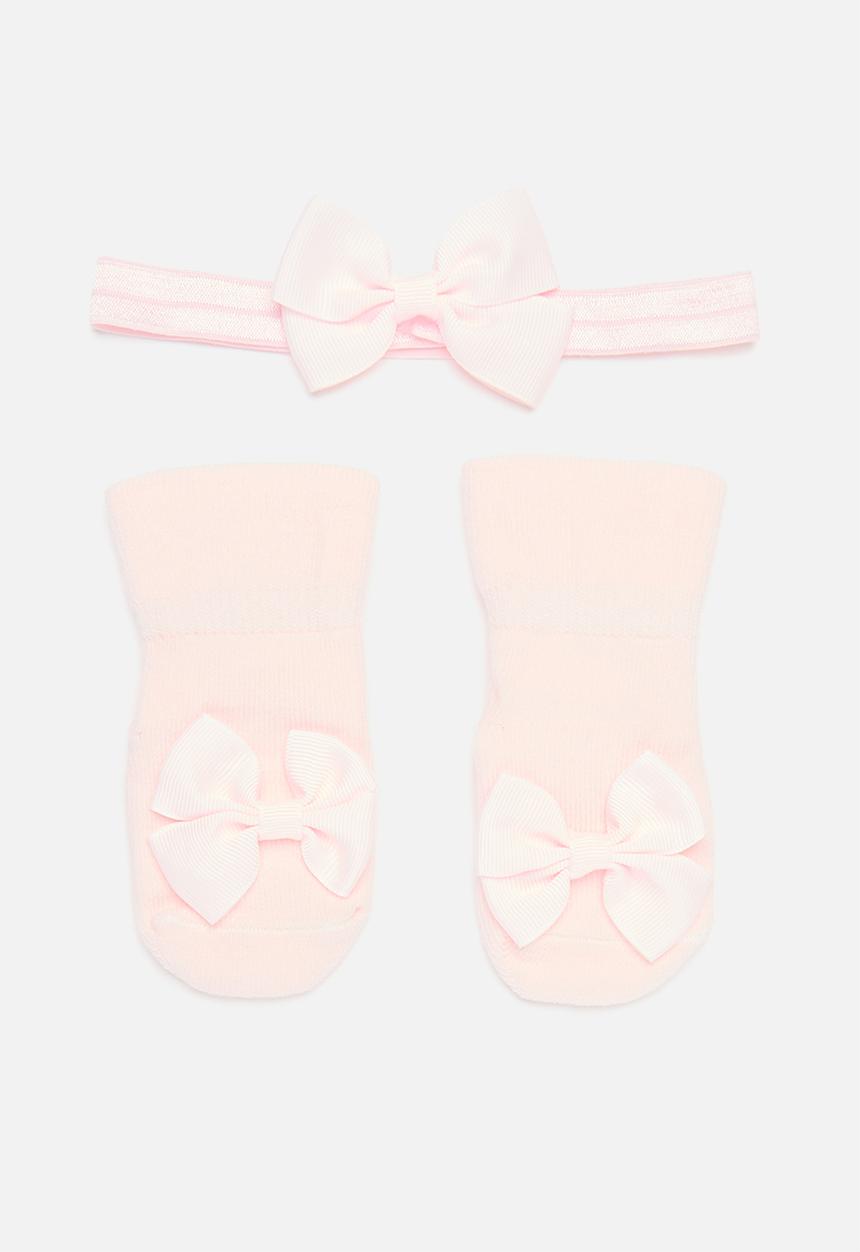 Pop Candy - Headband and socks set - pink 