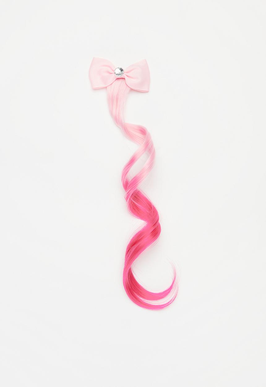 Pop Candy - Bowknot hair extension - pink