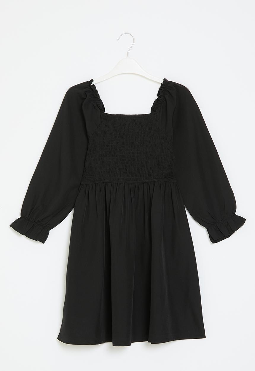 Pop Candy - Shirred dress - black
