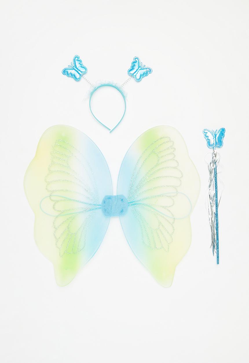 Pop Candy - 3 piece Fairy wings set - yellow multi
