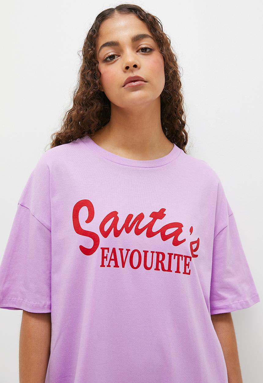 Blake - Sleep tee - lilac