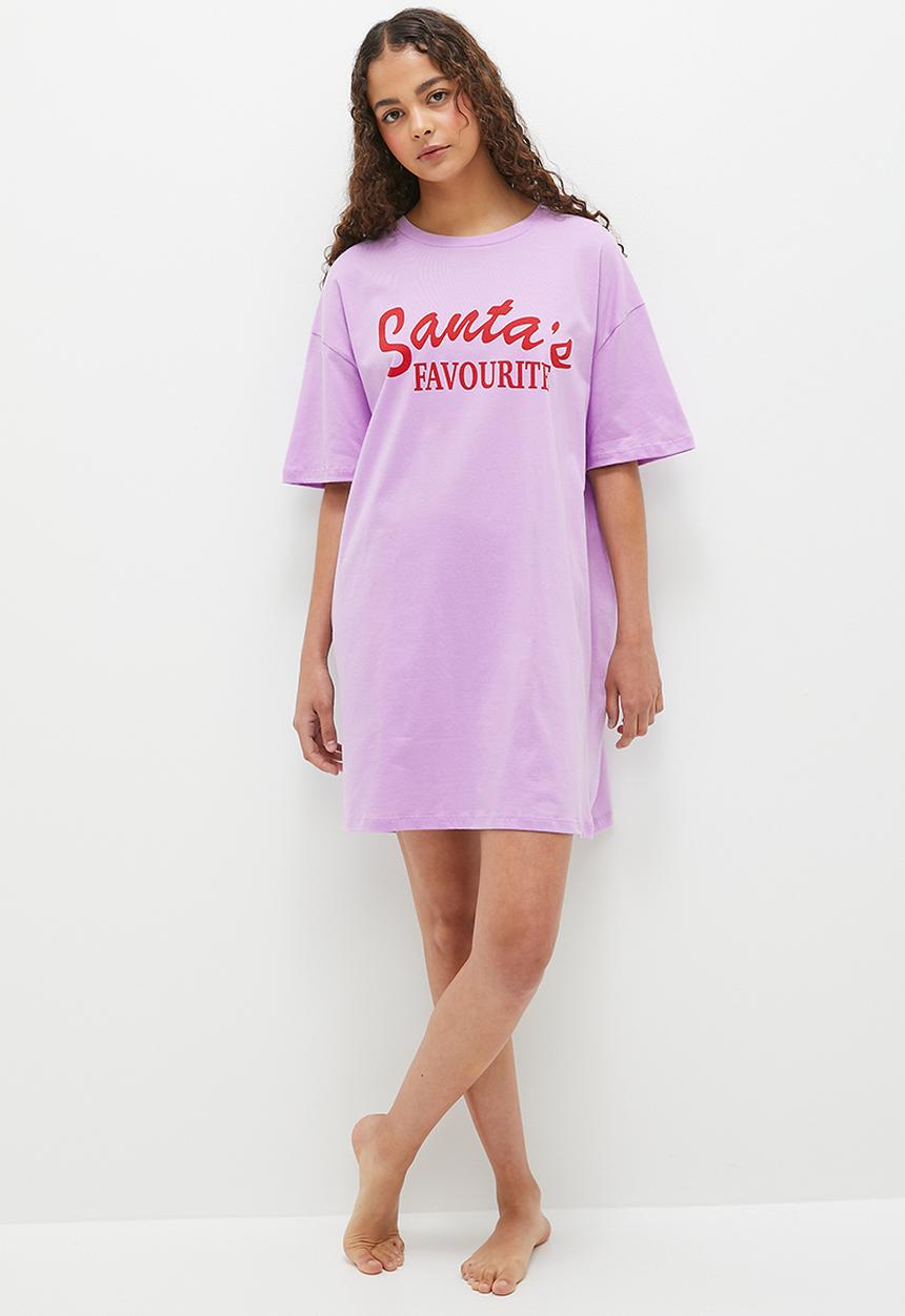 Blake - Sleep tee - lilac