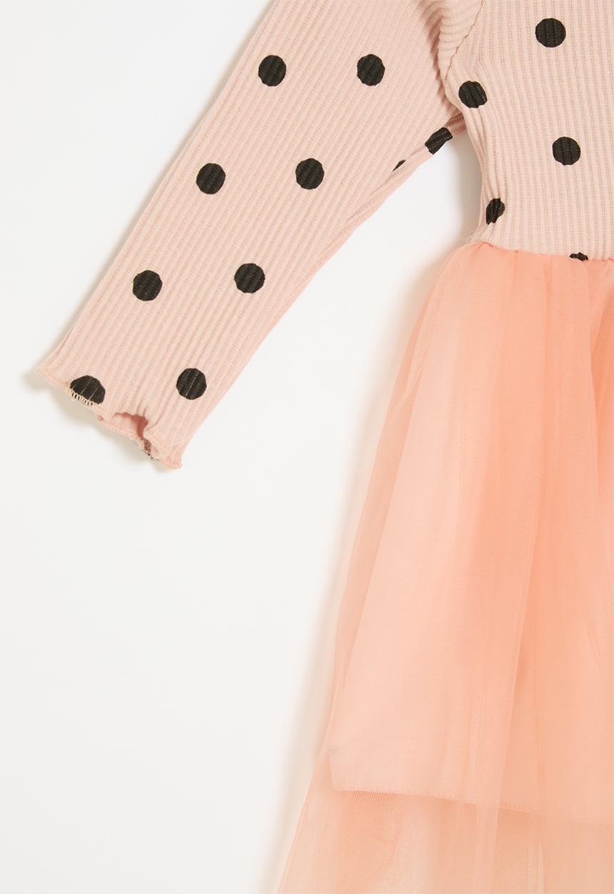 Pop Candy - Polka dot occasion dress - pink