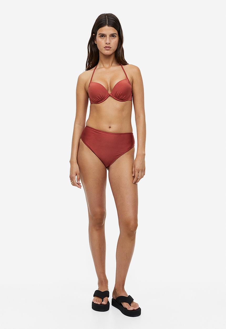 H&M - Brazilian bikini bottoms - red