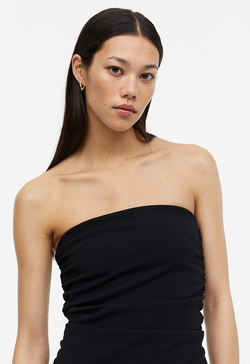 H&M - Bandeau dress - black