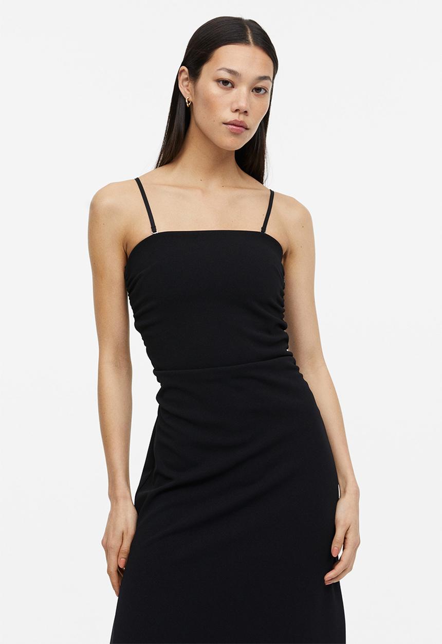 H&M - Bandeau dress - black